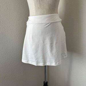 Nike Golf Tour Performance Dri Fit Pleated Skirt Lightweight White Sz S